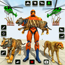 警察机器人动物救援 3d APK