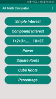 Simple/Compound Interest Calc poster
