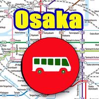 Osaka Bus Map Offline-poster