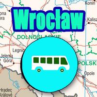 Wroclaw Bus Map Offline Affiche
