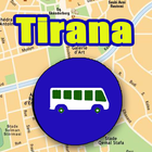 Tirana Bus Map Offline icon