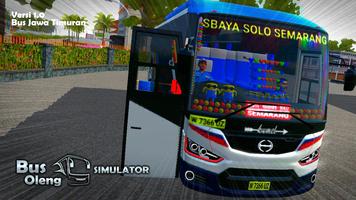 Bus Oleng - Bus Simulator ID الملصق