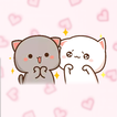 Stickers animados: Mochi Cat