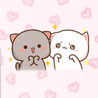 Stickers animados: Mochi Cat icon