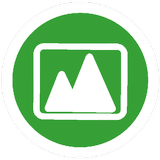 Hiking trails icon