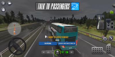 Bus Driving Coach Affiche