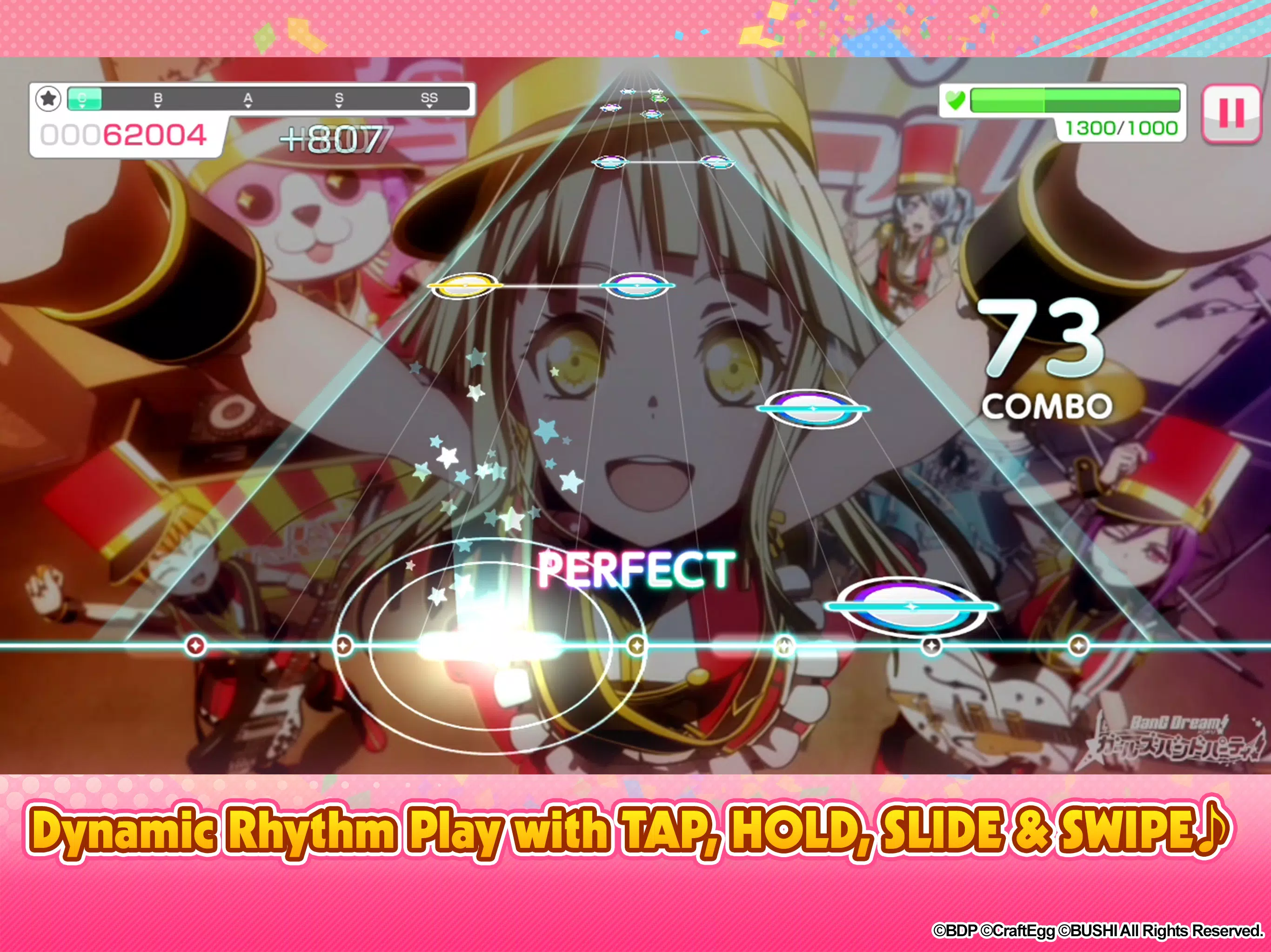 BanG Dream! Girls Band Party! is one of the best rhythm games around