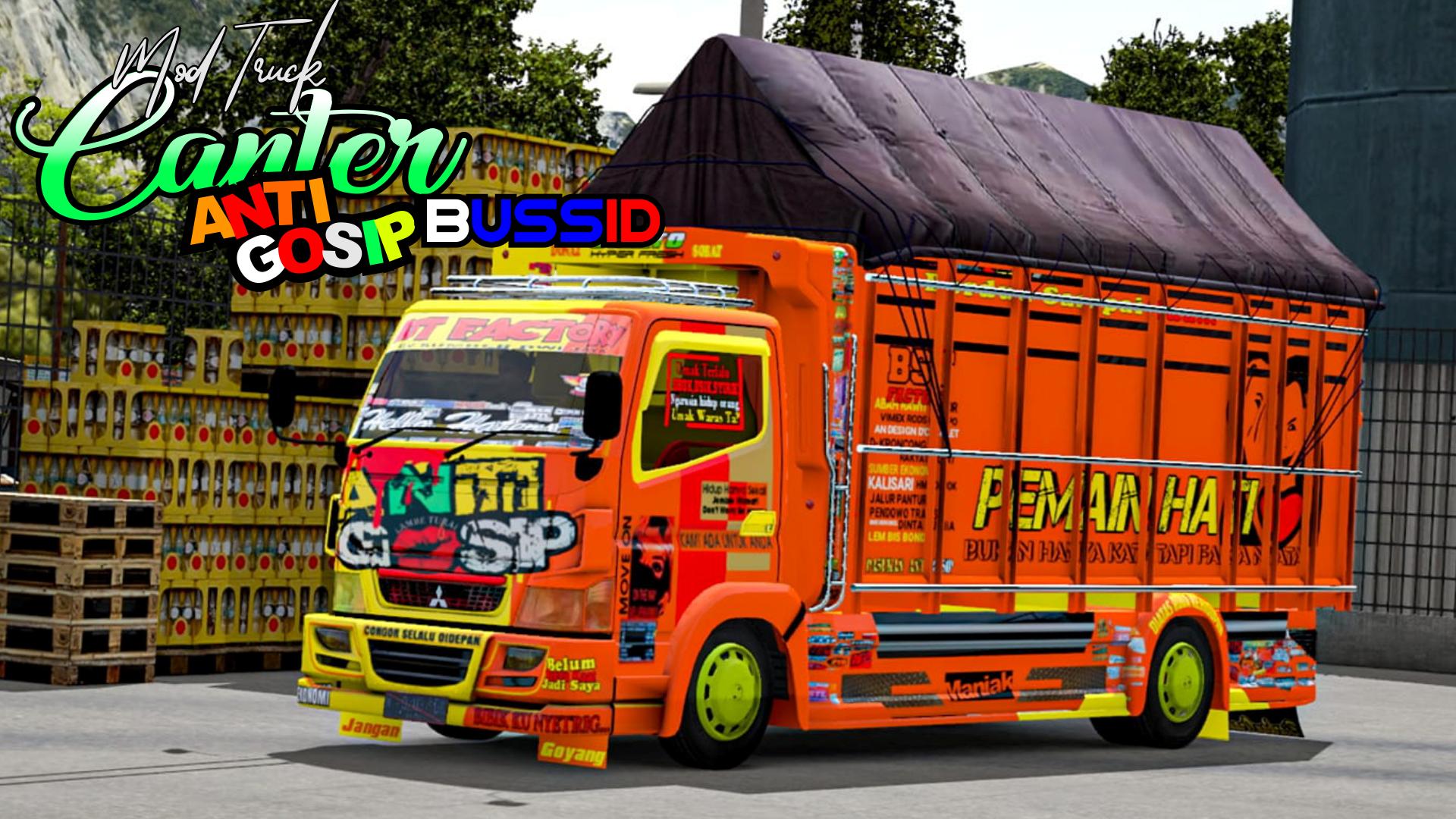 Mod Truck Canter Anti Gosip Bussid For Android Apk Download