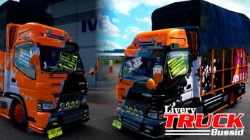 Mod Truck Bussid poster