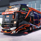 Bus Indonesia Simulator : Full Livery Bus biểu tượng