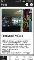 GattoNero LiveCafè Cartaz