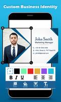 Visiting Business Card Creator imagem de tela 2