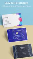 Business Card Maker, Templates Affiche