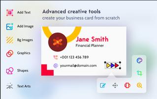 Business Card maker capture d'écran 1