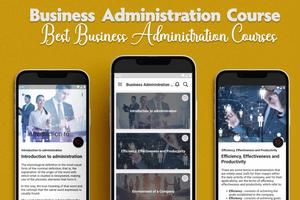 Business Administration Course poster