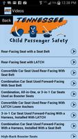TN Child Passenger Safety capture d'écran 2