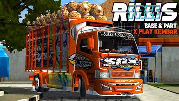 Truk Dump Bos Sawit Mod BUSSID Plakat