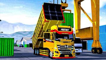 Truk Dump Bos Sawit Mod BUSSID Screenshot 1