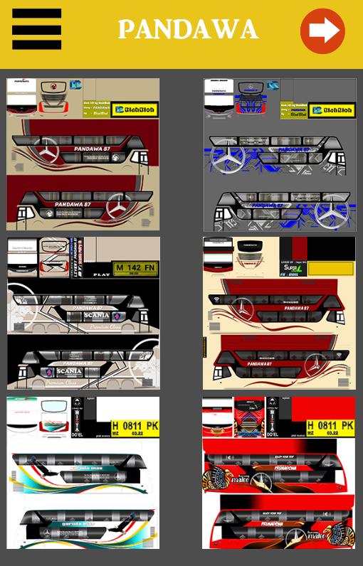 Featured image of post Pandawa 87 Livery Bussid Bimasena Sdd Anime Livery bus pandawa 87 sdd by super dul bussid model