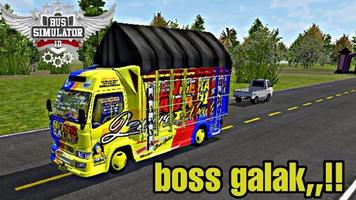 Truck Bussid Bos Galak Spesial screenshot 2