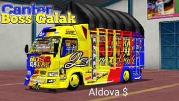 Truck Bussid Bos Galak Spesial screenshot 3