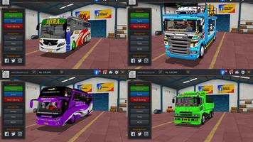 Bus Mod Indonesia Bussid تصوير الشاشة 1