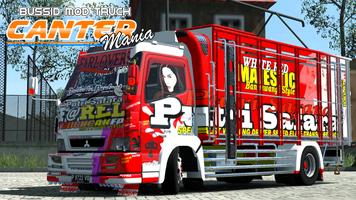 Livery BUSSID MOD Truck Canter постер