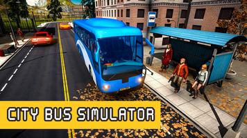 City Bus Drive Coach Simulator Cartaz