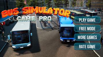 Bus-Simulator Coach Pro 3D Plakat