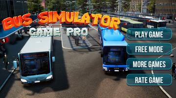 Simulateur de bus Coach pro Affiche