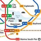 Icona Singapore MRT Map