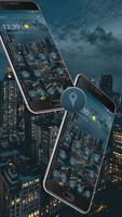 Bustling Night City Theme capture d'écran 1