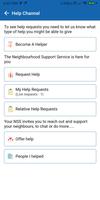 Neighbourhood Support Service screenshot 2