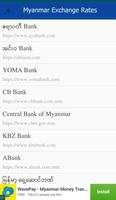 Myanmar Exchange Rates スクリーンショット 3
