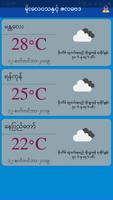 Myanmar Weather App Plakat