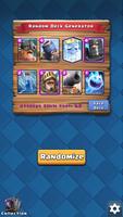 Zufalls Deck für Clash Royale Plakat