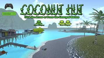 Coconut Hut Poster