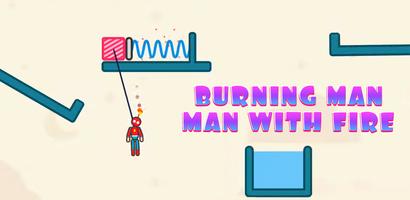 Burning Man: Man with Fire Poster