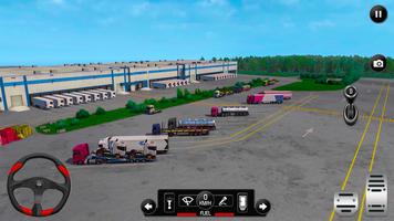 US Truck Parking Simulator الملصق