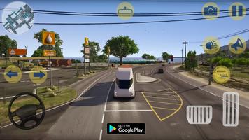 US Cargo Truck Games 3D Affiche