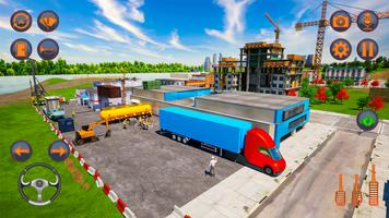US Cargo Truck Games 3D capture d'écran 3