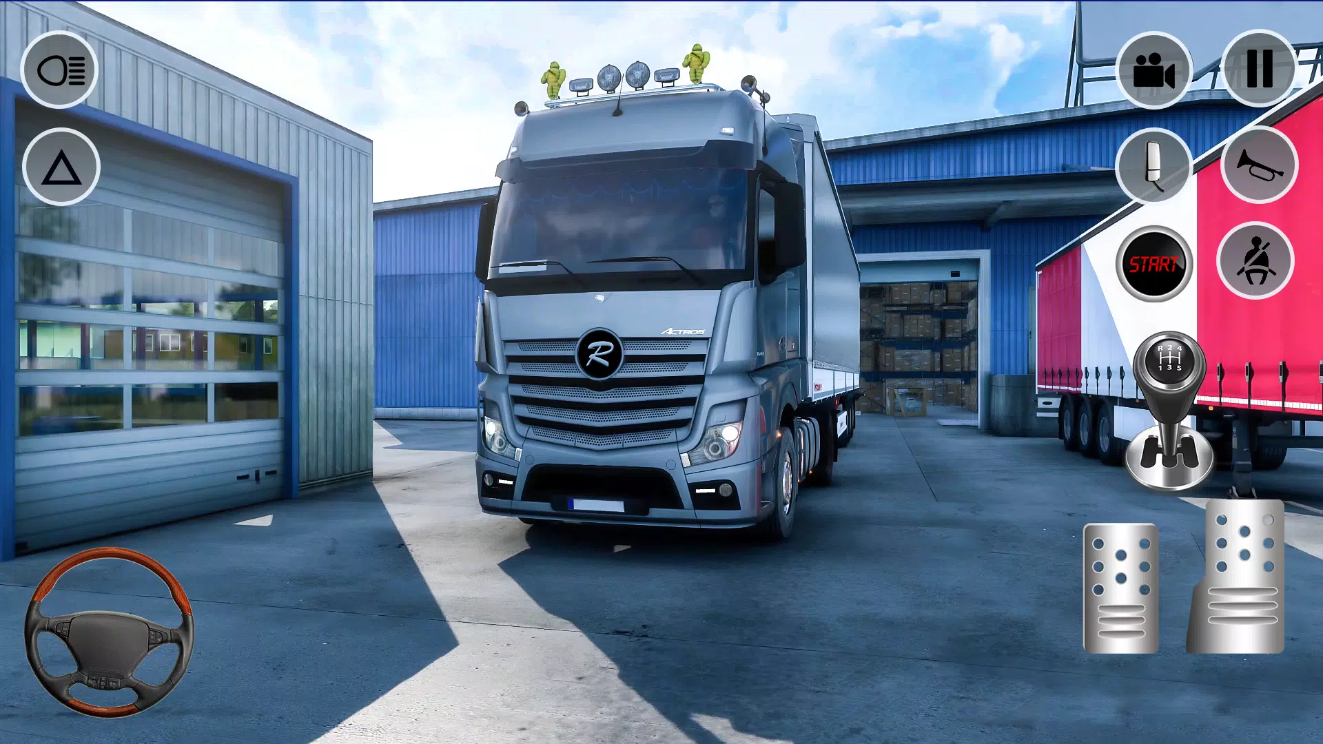 Euro Truck Simulator 2 Game 3D android iOS apk download for free