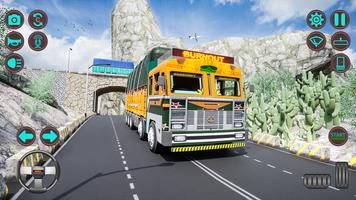Indian Truck Offroad Cargo Sim Affiche