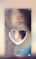 Mobile PhoneX Lock Screen : Love Lockscreen Ekran Görüntüsü 2