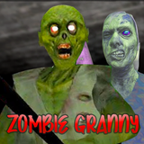 Zombie Granny creepy horror game icône