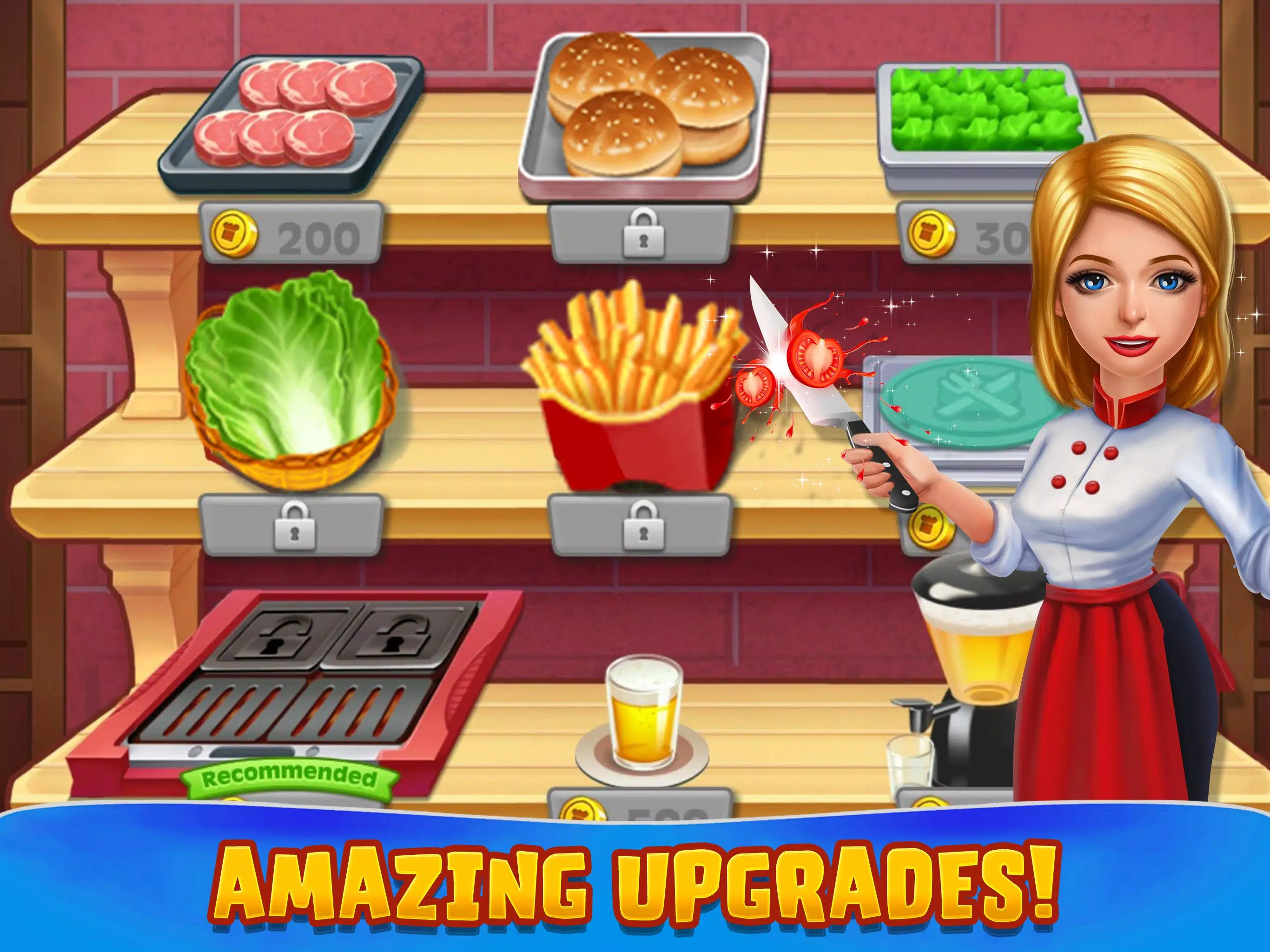 Download do APK de Mercado Do Chef-Jogo De Comida para Android