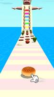 Burger Race - 3D Running Game پوسٹر