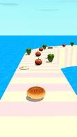 Burger Race - 3D Running Game syot layar 2