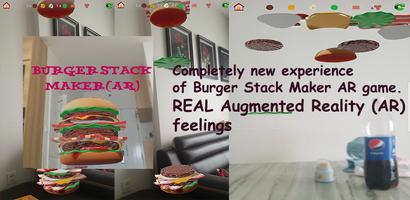 Burger Stack Maker (AR) Affiche