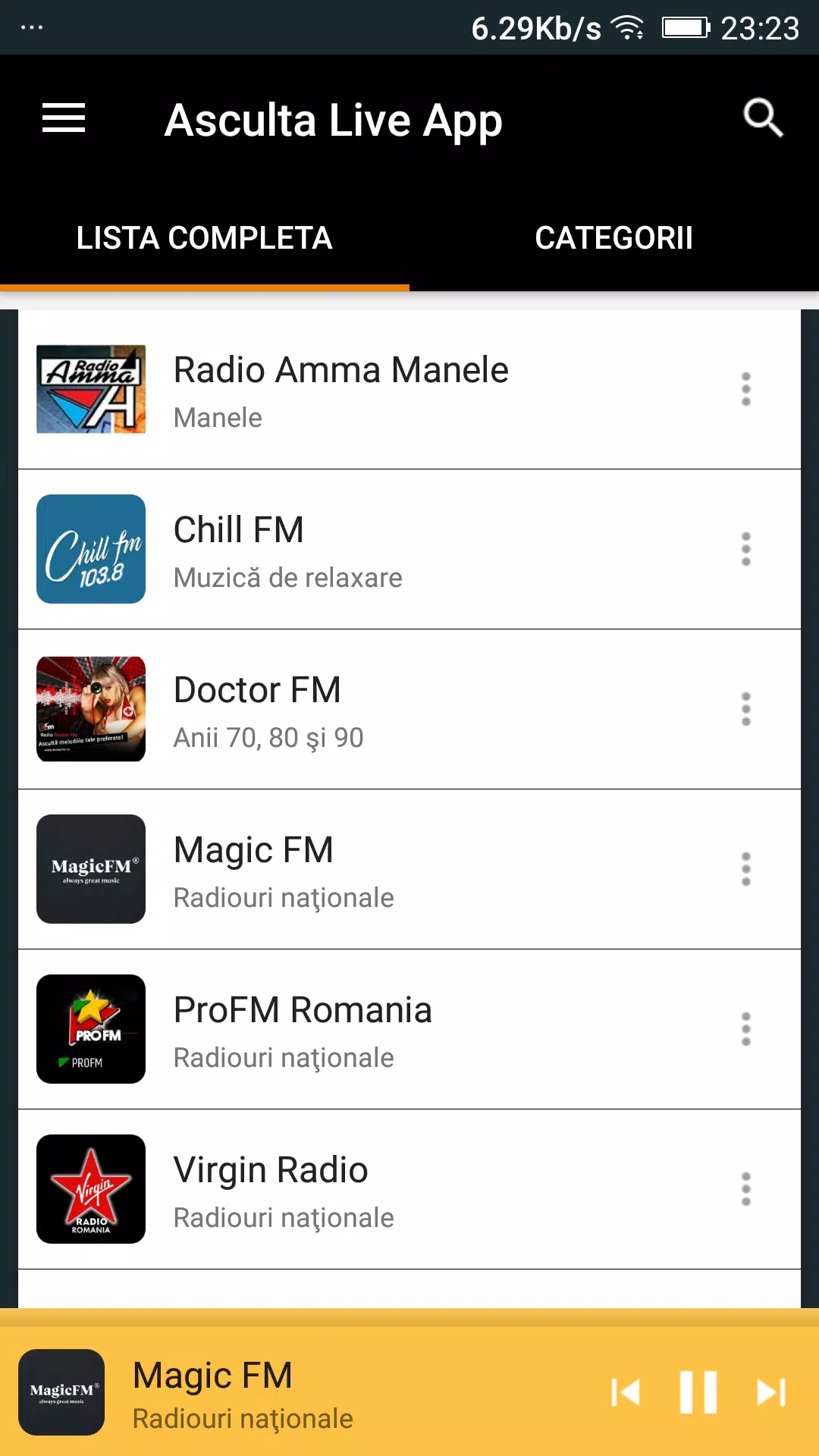 Asculta Live – canale radio din FM si online for Android - APK Download